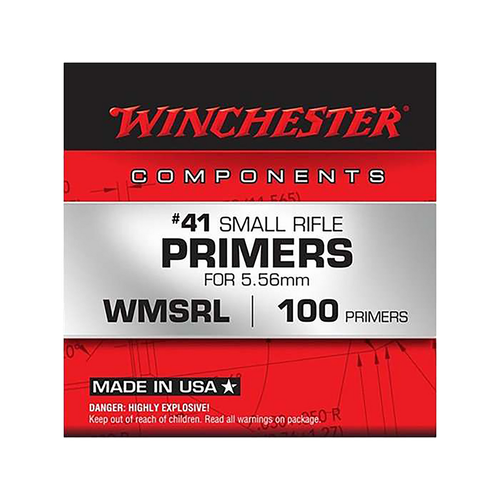 Winchester Ammo WMSRL Primers #41 Small Rifle 5.56x45mmNATO/1000Rds