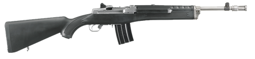 Ruger 5819 Mini-14 Tactical 223 Rem/5.56 NATO 20+1 16.10" Matte Stainless Threaded Barrel, Matte Stainless Steel Receiver w/Picatinny Rail, Black Synthetic Fixed Stock, Right Hand
