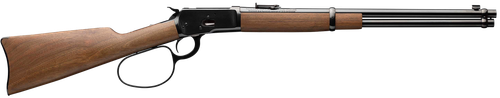 Winchester Guns 534190124 Model 1892 Large Loop Carbine 44 Rem Mag 10+1 Cap 20" Brushed Polish Blued Rec/Barrel Satin Walnut Fixed Straight Grip Stock Right Hand (Full Size)