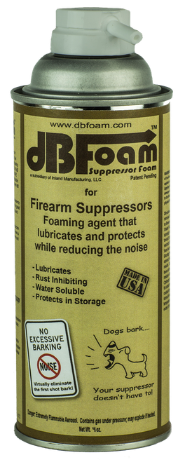 Inland MFG ILMDB4 dB Foam Suppressor Inhibits Rust and Corrosion 4 oz Can