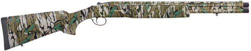 Mossberg 75486 Silver Reserve Eventide Turkey Over/Under 20 Gauge 3" 2rd 20", Mossy Oak Greenleaf, Synthetic Furniture, Fiber Optic Sight, Ext. Turkey Choke