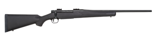 Mossberg 27892 Patriot  Full Size 30-06 Springfield 5+1 22" Matte Blued Fluted Barrel, Drilled & Tapped Matte Blued Stainless Steel Receiver, Black Fixed Synthetic Stock, Right Hand