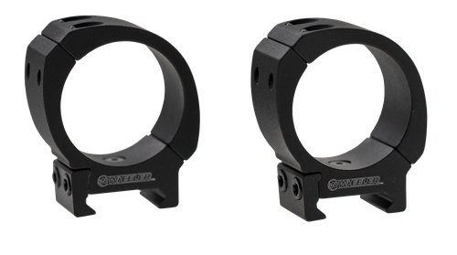 Wheeler 1133747 Sporter Scope Rings  Black 1" Low
