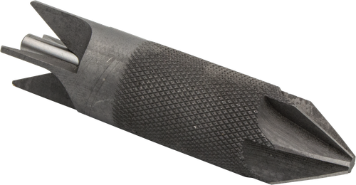 Hornady 050117 Lock-N-Load Deluxe 4-Blade Chamfer/Deburring Tool Silver Steel