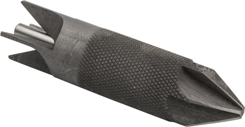 Hornady 050117 Lock-N-Load Deluxe 4-Blade Chamfer/Deburring Tool Silver Steel