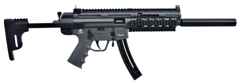 GSG GSGGERGGSG1622S GSG-16 Carbine Full Size 22 LR 22rd 16.25" Black Smoke Polymer Receiver Black Collapsible w/Storage Compartment Stock Right Hand