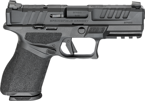 Springfield Armory EC9409BLCU Echelon  Compact Frame 9mm Luger 10+1 4" Black Melonite Steel Barrel & Optic Ready/Serrated Slide, Black Polymer Frame w/Picatinny Rail, Textured Grip, Ambidextrous