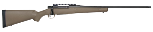 Mossberg 28170 Patriot Predator 7mm PRC 3+1 24" Matte Blued Threaded Barrel, Matte Blued Picatinny Rail Stainless Steel Receiver, Fixed Flat Dark Earth Synthetic Stock, Right Hand