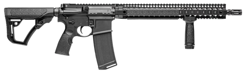 Daniel Defense 0214515175047 DDM4 V9 5.56x45mm NATO 16" 30+1 Black Hard Coat Anodized 6 Position w/SoftTouch Overmolding Stock