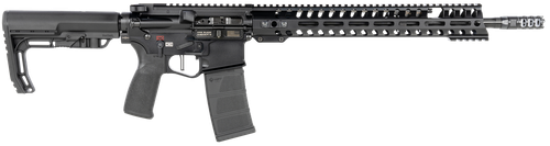 Patriot Ordnance Factory 00856 Renegade +  5.56x45mm NATO 16.50" 30+1 Black Hard Coat Anodized Black Nitride 6 Position MFT Stock Black Polymer Grip