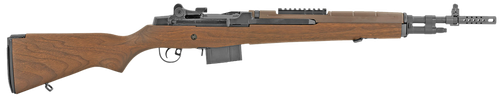 Springfield Armory AA9122 M1A Scout Squad 308 Win/7.62x51mm 10+1 18" Black Parkerized Carbon Steel Barrel, Black Parkerized Picatinny Rail Steel Receiver, Walnut Fixed Stock