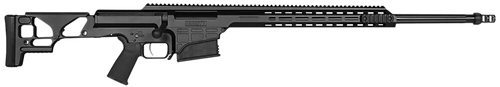 Barrett 18514 MRAD  308 Win 24" 10+1 Black Cerakote Black Fixed Adjustable Comb Stock Black Polymer Grip Right Hand