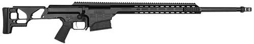 Barrett 18514 MRAD  308 Win 24" 10+1 Black Cerakote Black Fixed Adjustable Comb Stock Black Polymer Grip Right Hand