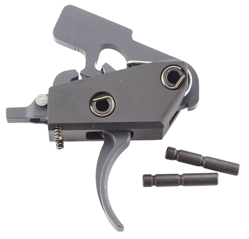 Wilson Combat TRTTUM2 Tactical Trigger Unit Two-Stage Two-Stage Curved Trigger with 4-4.50 lbs Draw Weight for AR-15