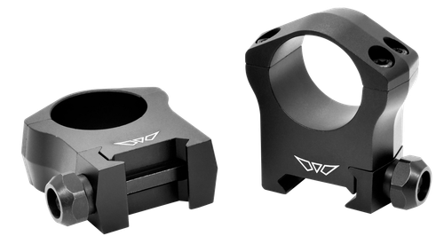 Warne 7202M Scope Rings Mountain Tech Matte Black 1" High 0 MOA