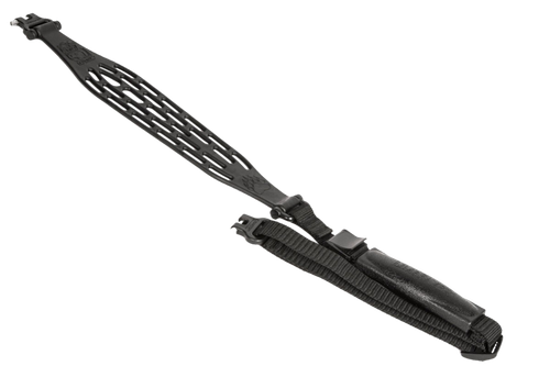 Limbsaver 12190 Kodiak-Air Sling Black NAVCOM Rubber w/ 2" W & Adjustable Design for Rifles