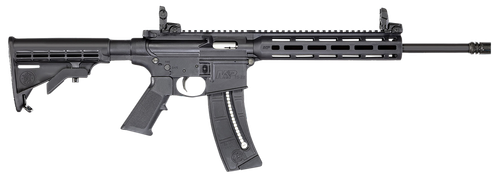 Smith & Wesson 14375 M&P15-22 Sport Bundle .22 LR 25+1 16.50" Black Threaded Barrel Polymer Receiver Black Handguard Grip
