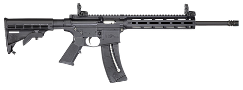 Smith & Wesson 14375 M&P15-22 Sport Bundle .22 LR 25+1 16.50" Black Threaded Barrel Polymer Receiver Black Handguard Grip