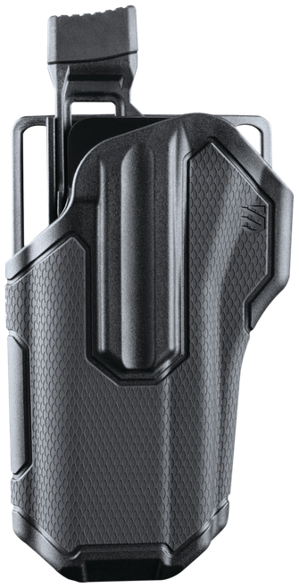 Blackhawk 419000BBL Omnivore  OWB Black Plastic Belt Slide Fits Most Semi-Autos, Left Hand