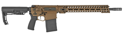 Patriot Ordnance Factory 01582 Revolution  308 Win,7.62x51mm NATO 16.50" 20+1 Bronze 6 Position MFT BMS Minimalist Stock