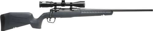 Savage Arms 32174 Axis 2 XP Combo Full Size 6.5 Creedmoor 4+1 22" Black Sporter Barrel, Black Carbon Steel Receiver Drilled & Tapped, Gray Fixed Synthetic Stock, Weaver 3-9x40mm Scope, Right Hand