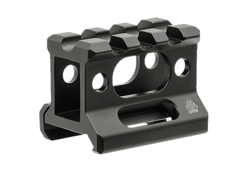 Leapers MTRSX1S Picatinny Riser  Matte Black Anodized Aluminum Picatinny/Weaver Mount