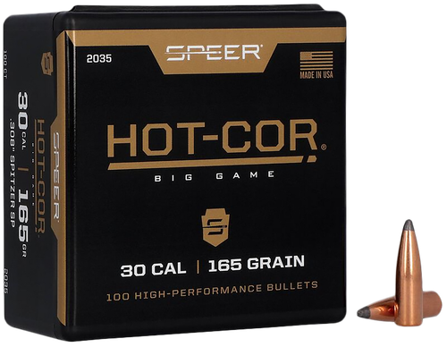Speer 2035 Rifle Hunting Hot-Cor .308 165 gr Spitzer Soft Point