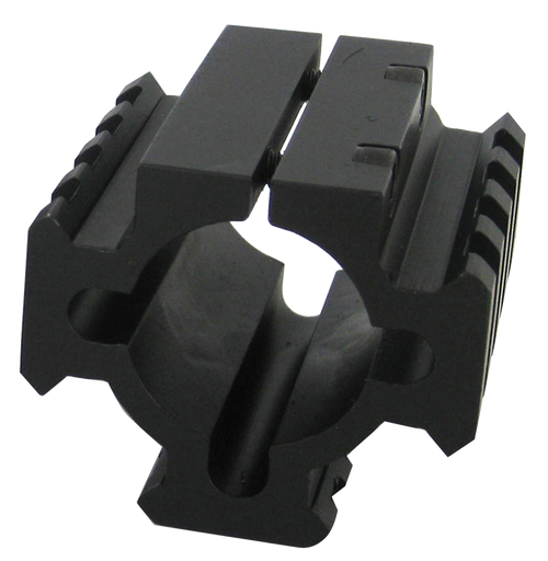 TacStar 1081100 Shotgun Rail Mount Black 1.80" Long
