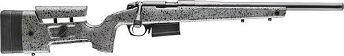 Bergara Rifles B14R001 B-14 Trainer Full Size 22 LR 10+1 18" Matte Blued Matte Barrel & Receiver, HMR w/Adj Cheek Piece Black Fleck Gray Synthetic Stock, Right Hand
