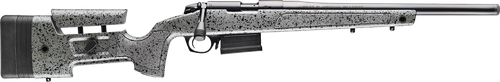 Bergara Rifles B14R001 B-14 Trainer Full Size 22 LR 10+1 18" Matte Blued Matte Barrel & Receiver, HMR w/Adj Cheek Piece Black Fleck Gray Synthetic Stock, Right Hand