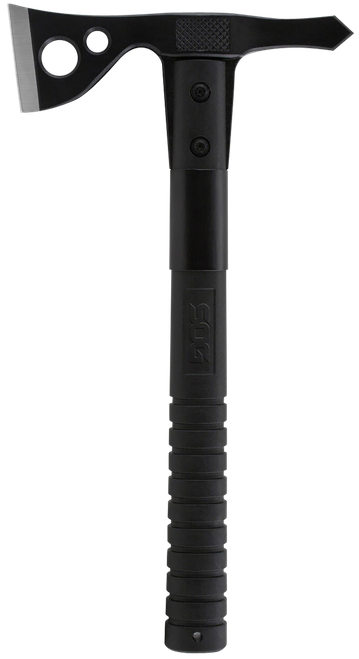 S.O.G SOGF06TNCP FastHawk  2" Blade 420HC SS Blade Black Side Hammer Checkering w/"SOG" GRN Handle 12.50" Long Tomahawk