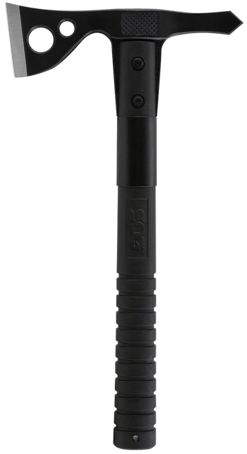 S.O.G SOGF06TNCP FastHawk  2" Blade 420HC SS Blade Black Side Hammer Checkering w/"SOG" GRN Handle 12.50" Long Tomahawk