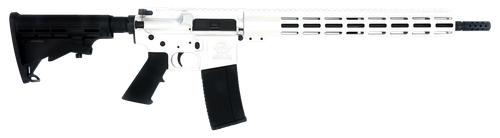 Great Lakes Firearms GL15223WHT AR-15  223 Wylde 16" 30+1, White Rec, Black Stock & Grip