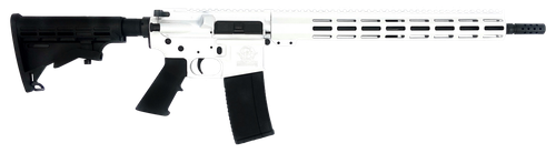 Great Lakes Firearms GL15223WHT AR-15  223 Wylde 16" 30+1, White Rec, Black Stock & Grip