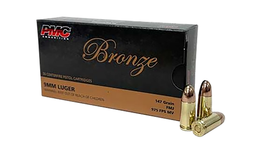 PMC 9H9mm Luger 147gr Full Metal Jacket 50 Per Box/20 Case