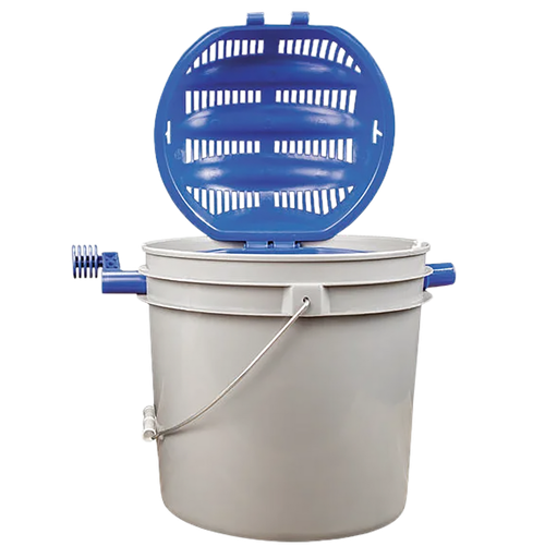 Frankford Arsenal 507565 Quick-N-Ez Rotary Sifter Kit 3.5 Gallon Gray Plastic