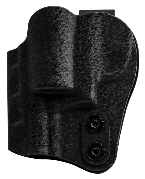 DeSantis Gunhide 137KJ02Z0 Slim-Tuk  IWB Black Kydex Belt Clip Fits S&W J Frame Ambidextrous