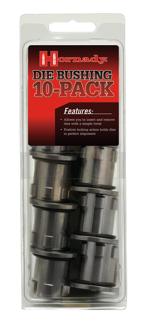 Hornady 044096 Lock-N-Load Die Bushing Metal Works With Hornady Lock N Load AP Press 10 Pack