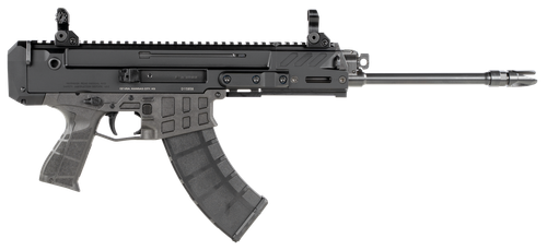 CZ-USA 91462 Bren 2 MS  7.62x39mm 30+1 14.17" Black Steel Barrel, Black Aluminum Receiver w/Picatinny Rail, Carbon Fiber/Polymer Frame, Black Stippled Grip, Right Hand
