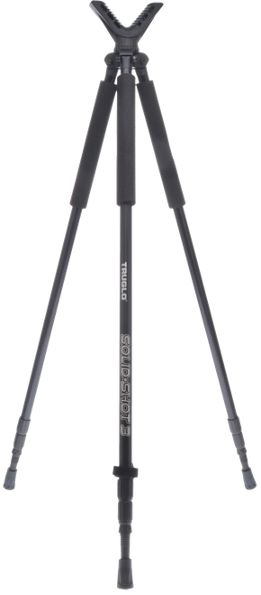TruGlo TG8925XB Solid-Shot  22-68" Tripod Black Aluminum