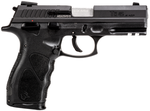 Taurus 1TH45041 TH  Full Size 45 ACP 13+1 4.27" Matte Stainless Steel Barrel, Matte Black Serrated Slide, Black Polymer Frame w/Picatinny Rail, Black Interchangeable Backstrap Grip Right Hand