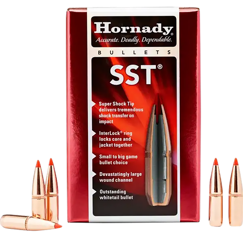 Hornady 25522 SST  25 Cal .257 117 gr Super Shock Tip 100 Per Box/ 25 Case
