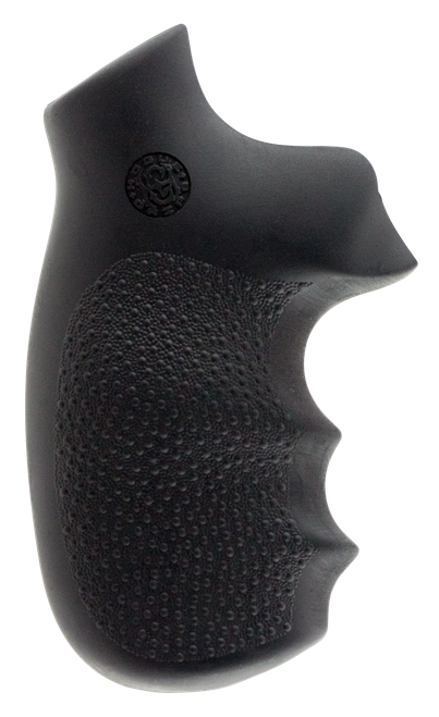 Hogue 48000 OverMolded Monogrip Black Rubber with Finger Grooves for Colt Detective Special, Diamondback, Cobra