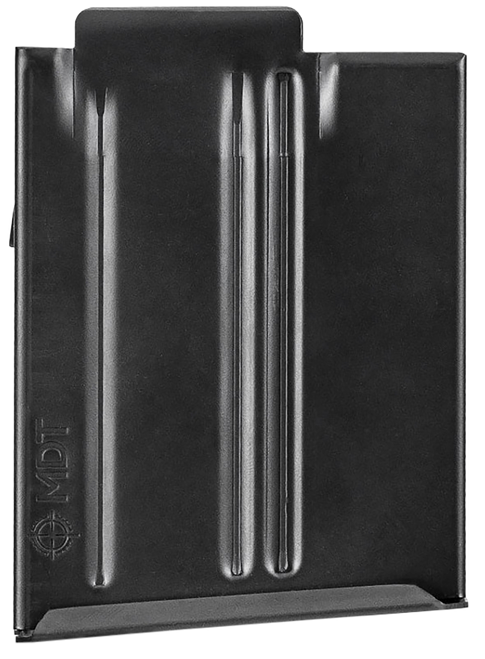 Mdt Sporting Goods Inc 107800BLK AICS Magazine  10rd 22-250 Rem Black Nitride Steel