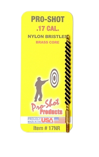 Pro-Shot 7NR Bore Brush  7mm Rifle #8-32 Thread Nylon Bristles Brass Core
