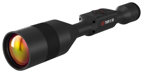 ATN TIWST51275A Thor 5 XD  Thermal Rifle Scope, Black Anodized 3-30x Smart Mil Dot Reticle w/Zoom, 1280x1024 12 Micron Resolution