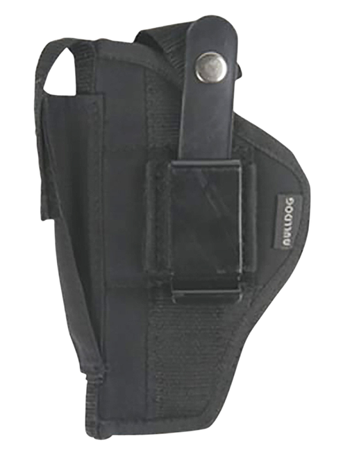 Bulldog FSN20 Extreme  OWB Black Nylon Belt Loop/Clip Fits Subcompact Fits 2-3" Barrel Ambidextrous