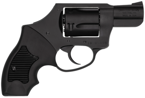 Charter Arms 13811 Undercover Lite Small 38 Special, 5 Shot 2" Black Steel Barrel & Cylinder, Black Passivate Aluminum Frame w/Black Finger Grooved Rubber Grip, Concealed Hammer