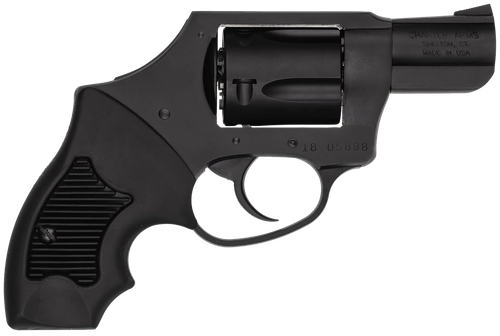 Charter Arms 13811 Undercover Lite Small 38 Special, 5 Shot 2" Black Steel Barrel & Cylinder, Black Passivate Aluminum Frame w/Black Finger Grooved Rubber Grip, Concealed Hammer