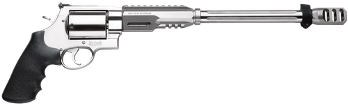 Smith & Wesson 170339 Performance Center Model 460 XVR 460 S&W Mag 5rd 14" MB Stainless Steel Barrel & Cylinder Satin Stainless Steel Frame with Black Polymer Grip Includes Bipod
